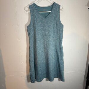 Mondetta Performance Luxury Athletic Dress Blue Size Medium Tennis Pickleball